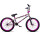 Bicicleta Freestyle Bmx Rodado 20 Rotor Giro 360° Cromado-Violeta