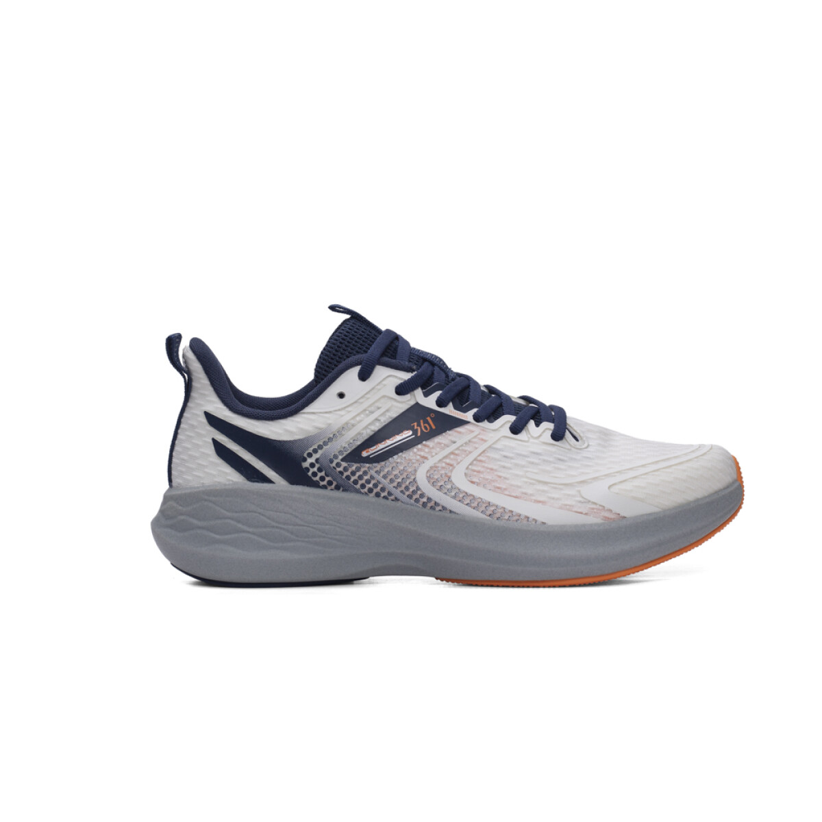 Zapatillas Running M Cushion Shoes Hombre - Egret/dk.blue 