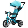 Triciclo 3 en 1 con techo Bebesit giratorio 360Â° Turquesa