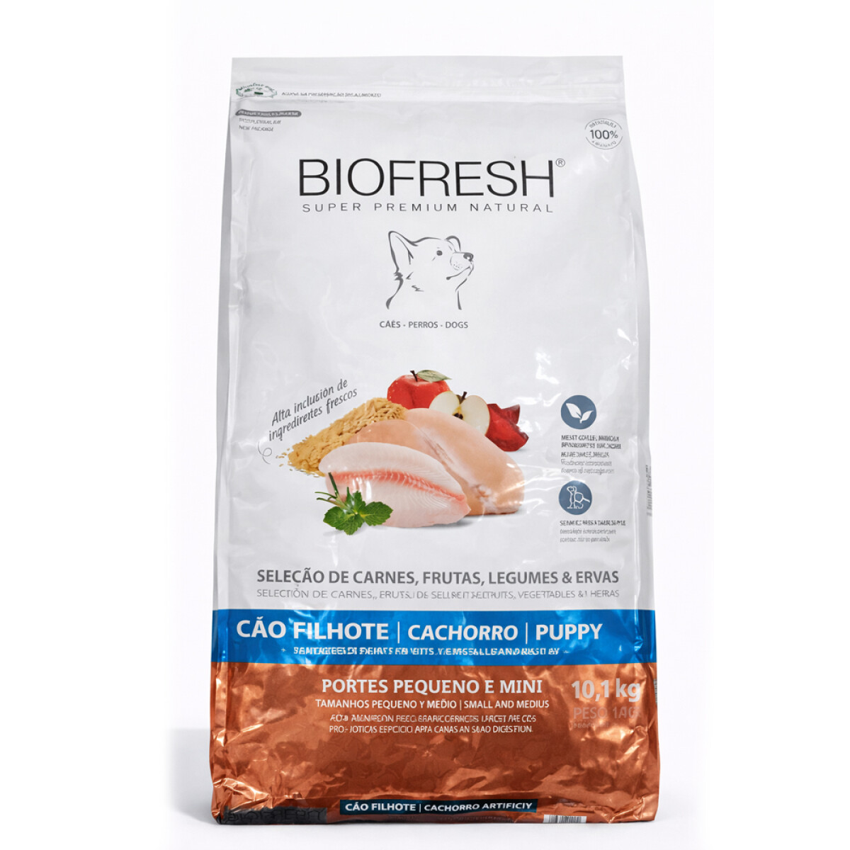 ALIMENTO DE PERRO BIOFRESH 10KG CACHORRO RAZA PEQUEÑA 
