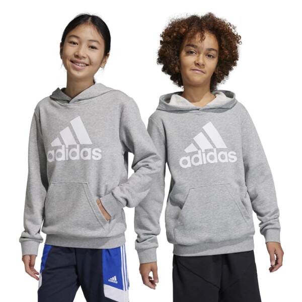 Canguro Adidas Essentials Logo Gris