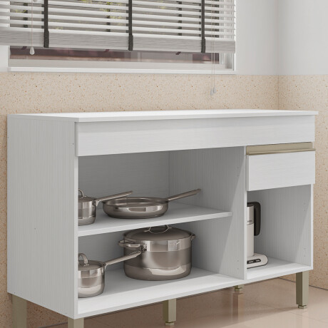 Mesada Para Modulo Bajo Mesada De 150 cms. Blanco BLANCO