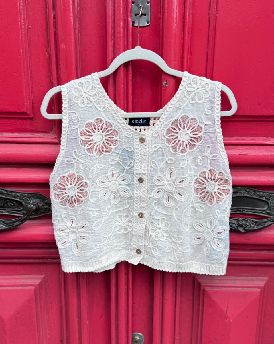 Chaleco Mila - terracota 