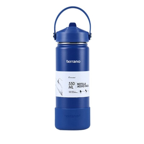 Botella Térmica con Pico 550mL. Azul