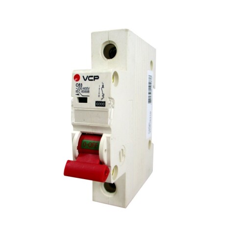 DISYUNTOR DIN 1X 63A 06KA DISYUNTOR DIN 1X 63A 06KA