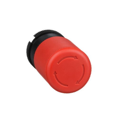 Cabezal puls. hongo Ø30mm IP65 rojo p/caja XACA TL5975