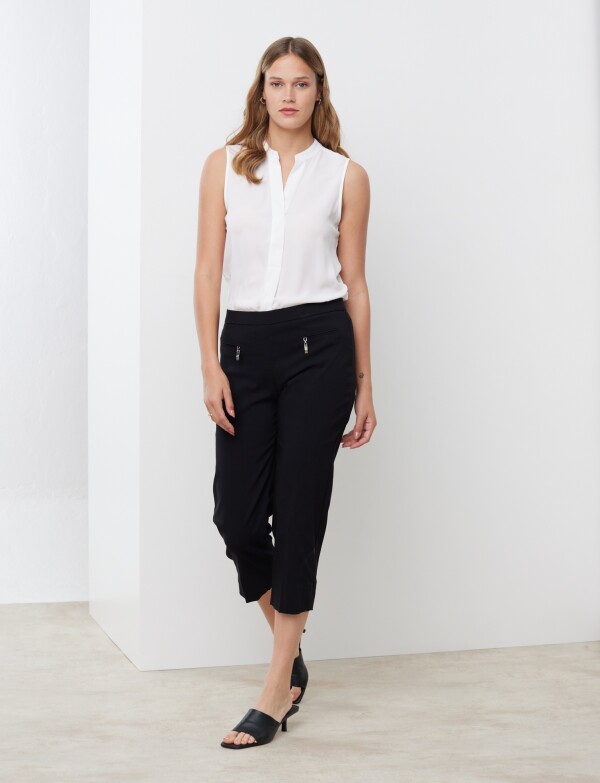 Capri Zips NEGRO