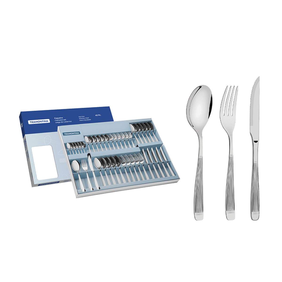 Juego de cubiertos 42 piezas "athenas" - TF7480 