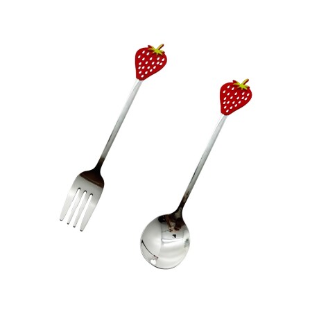 Cubiertos frutilla Cubiertos frutilla