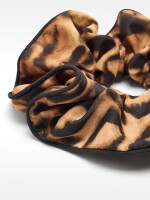 Elástico Xouxou Estampado Leopardo marron