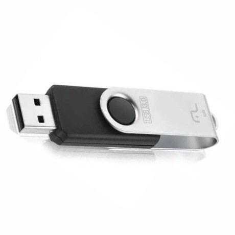 Pendrive MULTILASER PD590 Capacidad 64GB USB 2.0 - Negro Pendrive MULTILASER PD590 Capacidad 64GB USB 2.0 - Negro