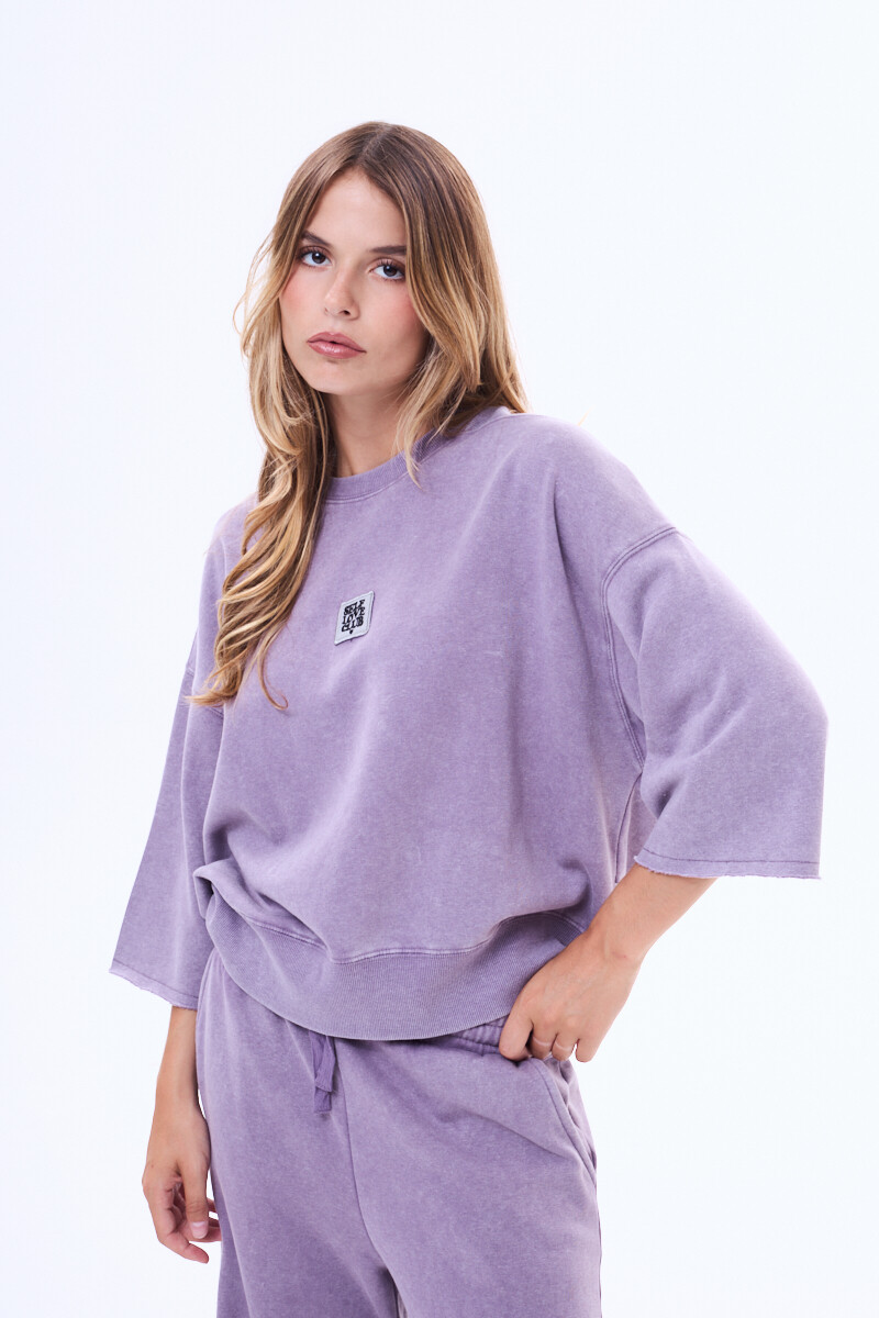 Buzo de felpa Guatape Lila