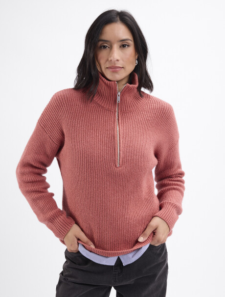 Buzo Aurora ladrillo