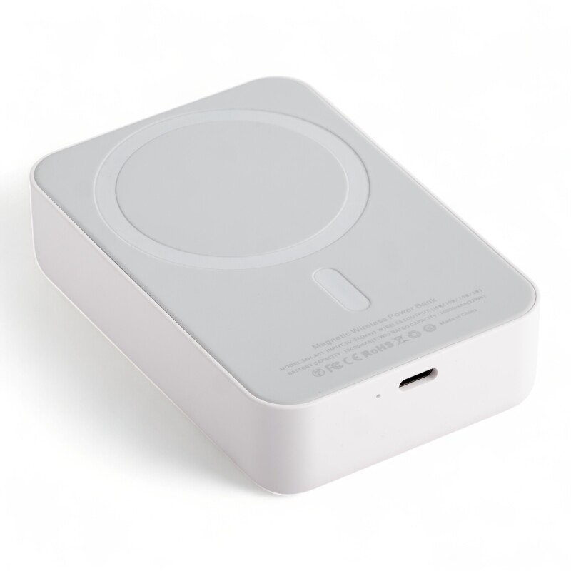 Power Bank O Bateria Externa Magnetica Magsafe Para iPhone 10000mah Blanco