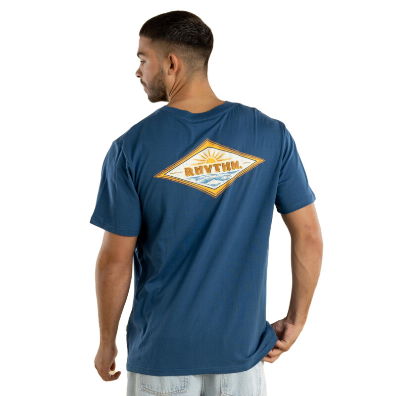 Remera Rhythm Frame - Azul Remera Rhythm Frame - Azul