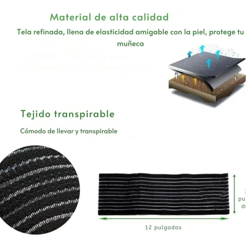 Muñequera Deportiva, Soporte De Compresión Muñequera Deportiva, Soporte De Compresión