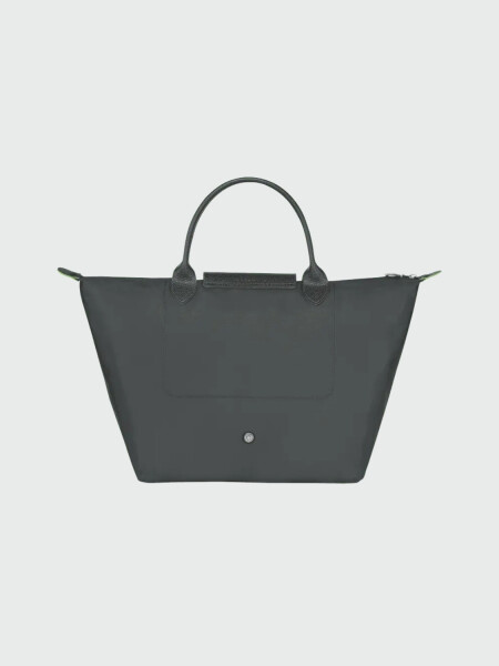 Longchamp - Tote Bag Le Pliage Green M Negro Estampado
