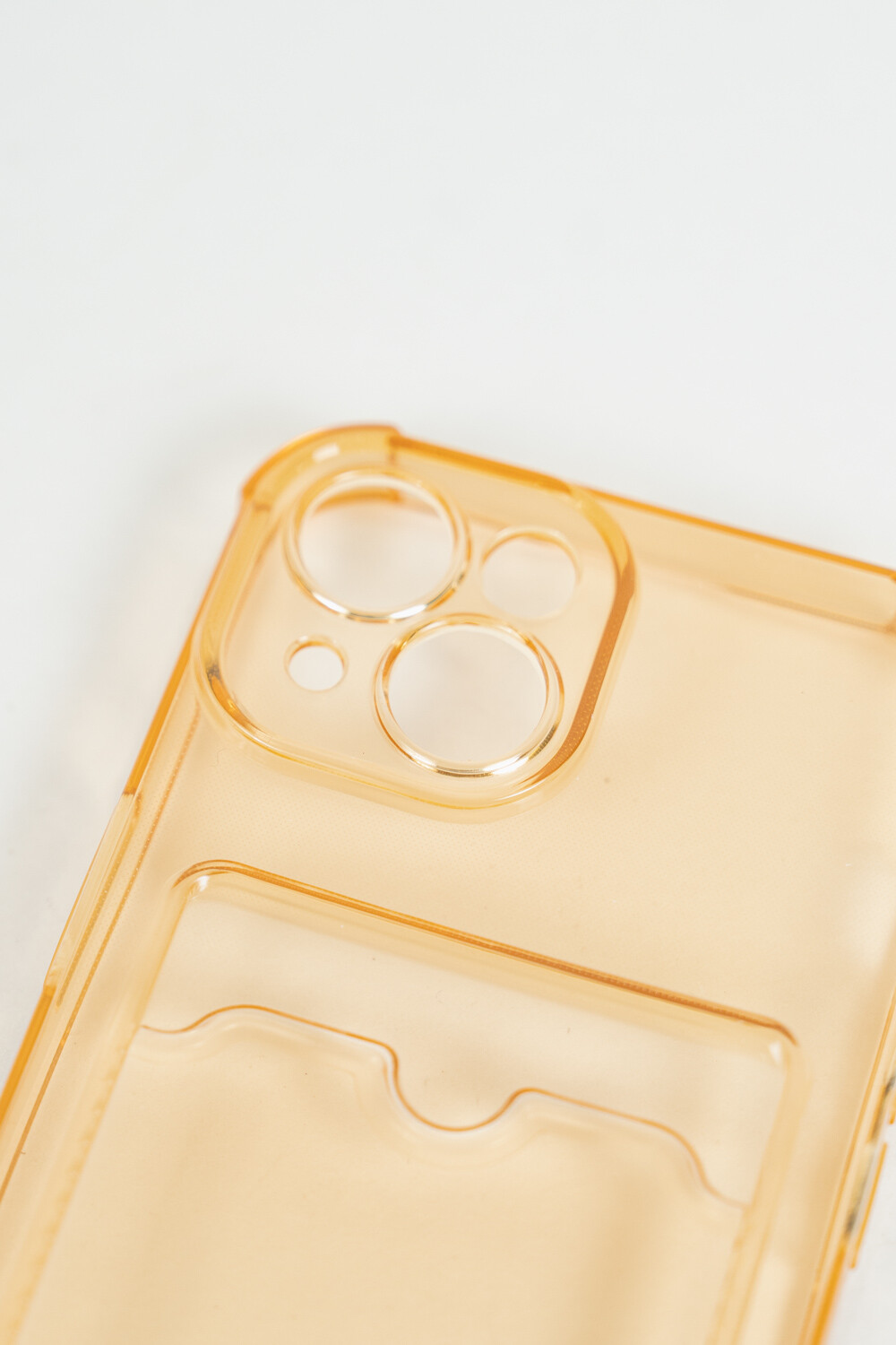 Phone Case Tarjetero Iphone 15 Amarillo