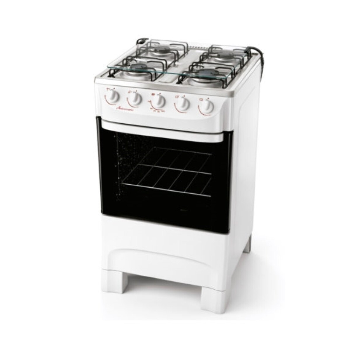Cocina Gas Tem Aniversario Blanca 4 Hornallas 