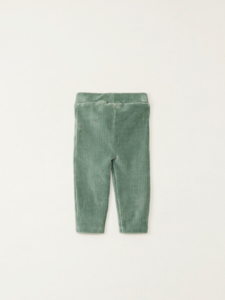 Calza de pana Verde