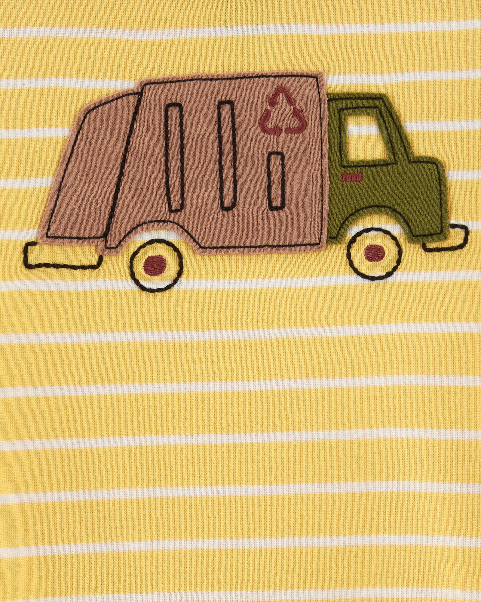 Pijama cuatro piezas de algodón dos remeras, pantalón y short Sin color