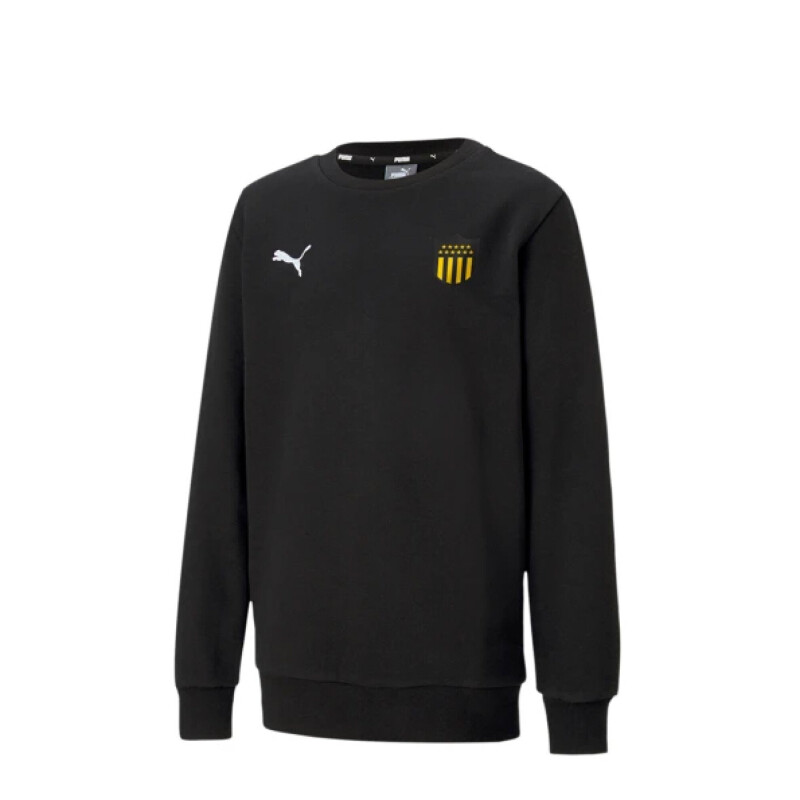 Buzo de Hombre Puma Cas Crew Neck Sweat Negro