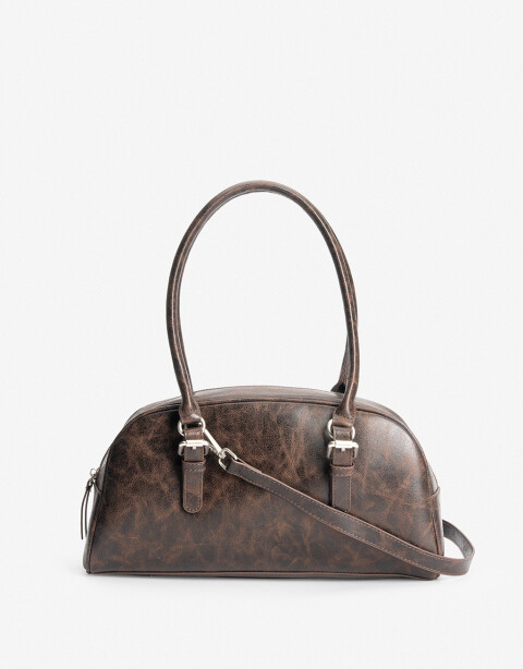 Bowling Cartera Formato Bowling - Marron Chocolate