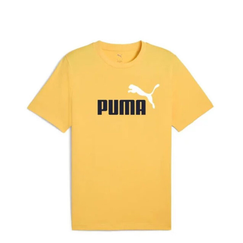 Remera de Hombre Puma Logo Tee Amarillo