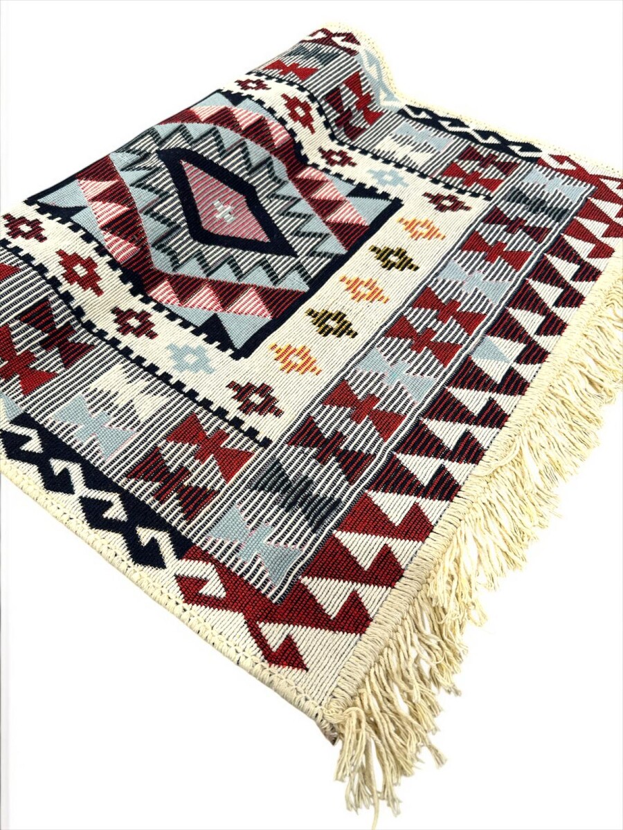 Alfombra Boho reversible 90x60 cm 12 