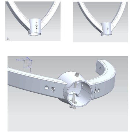 Columna de Parque Pro de Base Ancha 3mt Columna de Parque Pro de Base Ancha 3mt