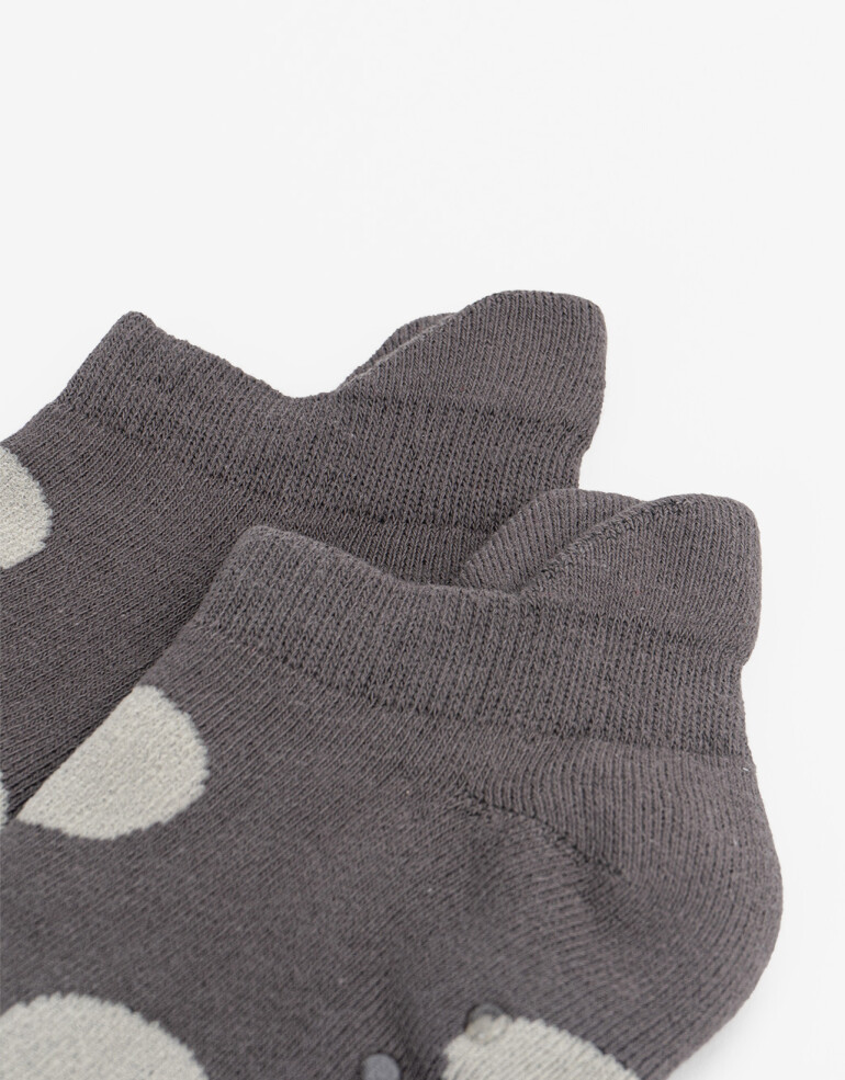 Pantuflas Medias Antideslizantes - Combinacion Bicolor