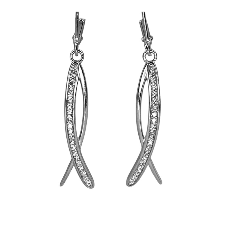 CARAVANAS COLGANTE CON CIRCONIAS 82039 L2dslf-01649-c-x3