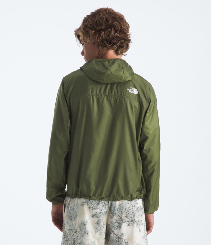 M TNF CYCLONE WIND JACKET WOODLAND GREEN