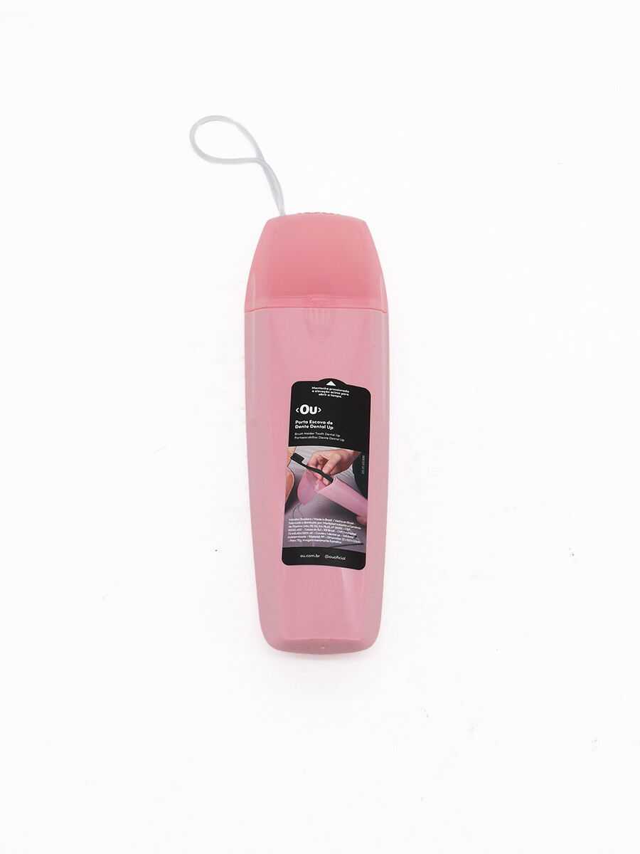 SOPORTE CEPILLO DE DIENTES - ROSADO 