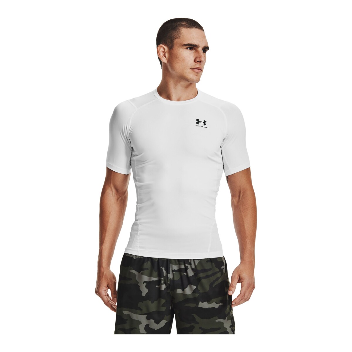 Remera de Hombre Under Armour HeatGear Under Armour - Blanco 