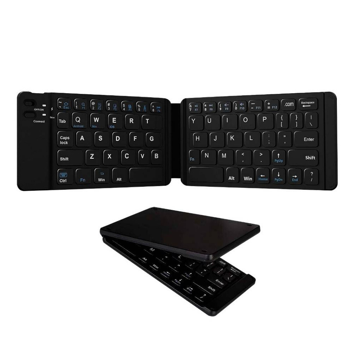 Teclado Plegable Inalámbricos Ledstar As-086 - TECLADO LEDSTAR PLEGABLE BLUETOOTH AS086 