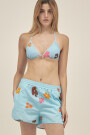 MICHU SHORTS Poppy Sky