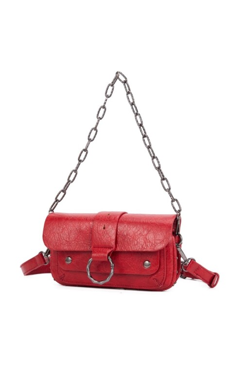 Cartera Las Oreiro Rojo