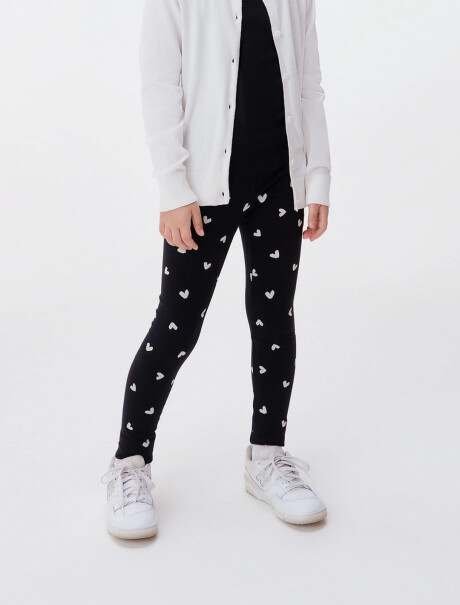 PANTALON LEGGING FEM NEGRO