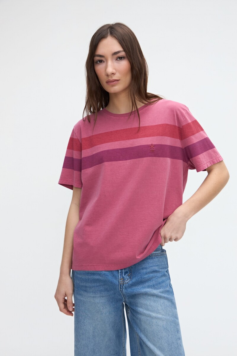 Remera Gaia - Bordeaux 