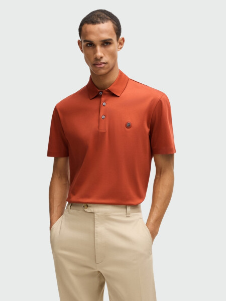BOSS - Polo Regular Fit Azul