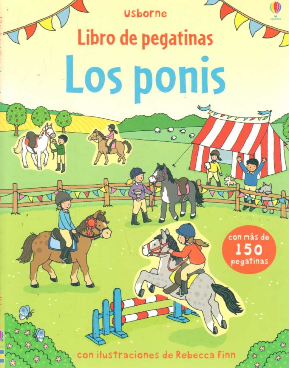LOS PONIS. LIBRO DE PEGATINAS. 