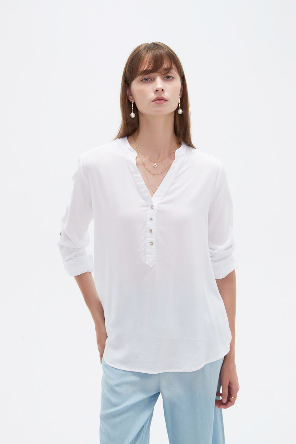 Blusa Siliqua Blanco