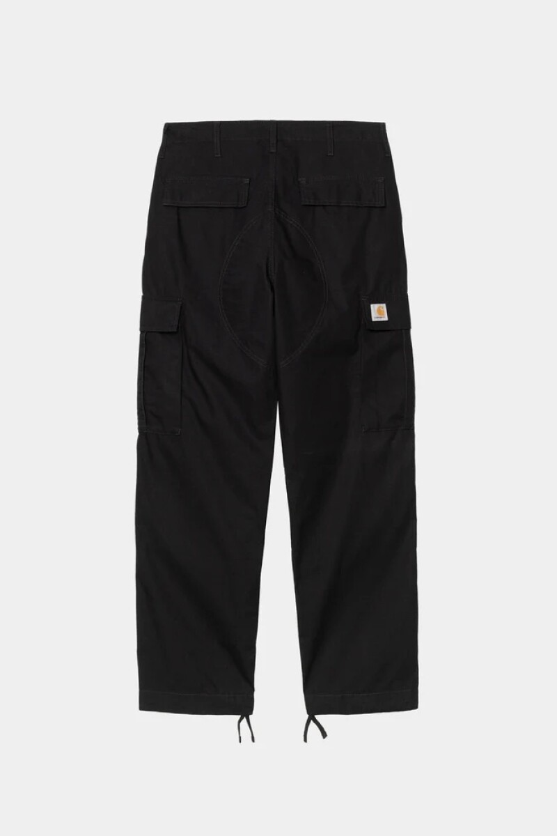 REGULAR CARGO PANT Negro