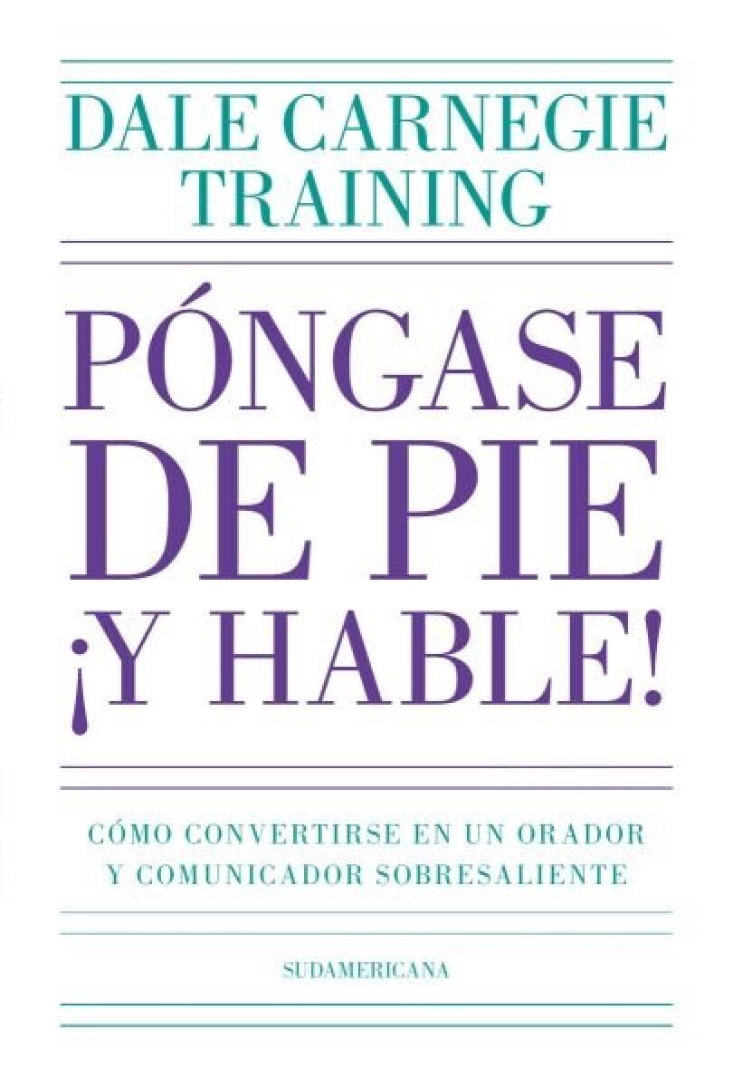 PONGASE DE PIE ¡Y HABLE! 
