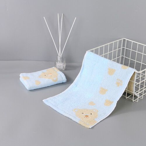 Toallas Para Niños Ositos - Celeste Toallas Para Niños Ositos - Celeste
