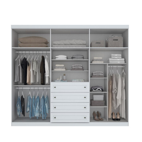 ROPERO 6 PUERTAS 4 CAJONES GUARDARROPA ARMARIO PLACARD CLOSET - LÍNEA AMERICANA ROPERO 6 PUERTAS 4 CAJONES GUARDARROPA ARMARIO PLACARD CLOSET - LÍNEA AMERICANA