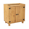 Bajo mesada 2 puertas - Linea Mexicana Natural
