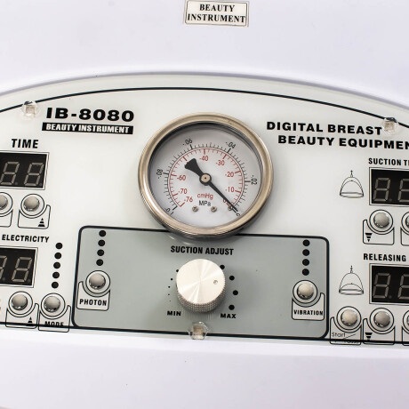 Equipo Extractor Bomba De Vacío Para Pechos Ventosas Blanco
