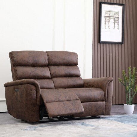 Sillón Reclinable Benson 2 Cuerpos Choco Chocolate